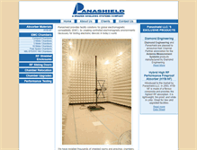 Tablet Screenshot of panashield.com